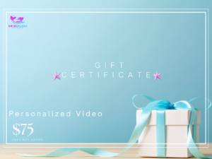 Personalized video gift card